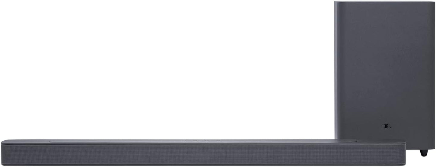 Bar 2.1 Deep Bass (MK2) - 2.1 Channel Soundbar with Wireless Subwoofer (6.5’’), 300W Max Output, Bluetooth Enable (Black)