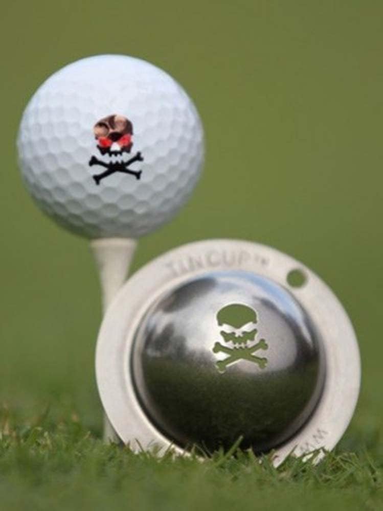 Tin Cup Golf Ball Marking Stencil