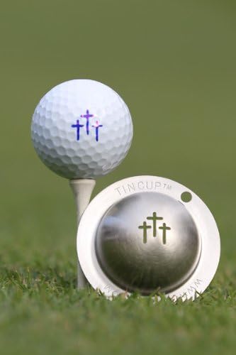Tin Cup Golf Ball Marker Stencil - Premium Personalization Tool for Golfers - Custom Design Ball Marker - Golf Accessories Gift for Men and Women- Made in The USA