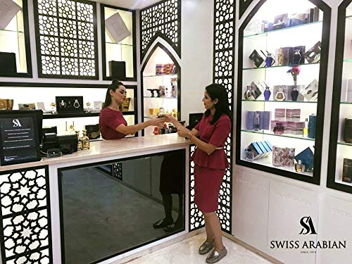 Swiss Arabian Jamila - Luxury Products From Dubai - Long Lasting And Addictive Personal Perfume Oil Fragrance - A Seductive Signature Aroma - 0.5 Oz