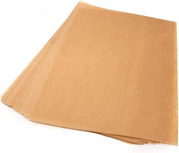 The Paper Store Pre-Cut Parchment Paper Sheets – 12”x16”, Non-Stick, Unbleached for Oven Cooking, Baking, and Air Frying, 250 Sheets
