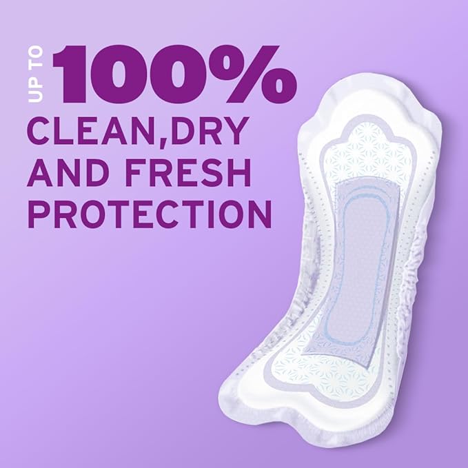 Poise Incontinence Pads & Postpartum Incontinence Pads, 5 Drop Maximum Absorbency, Long Length, 120 Count (2 Packs of 60), Packaging May Vary