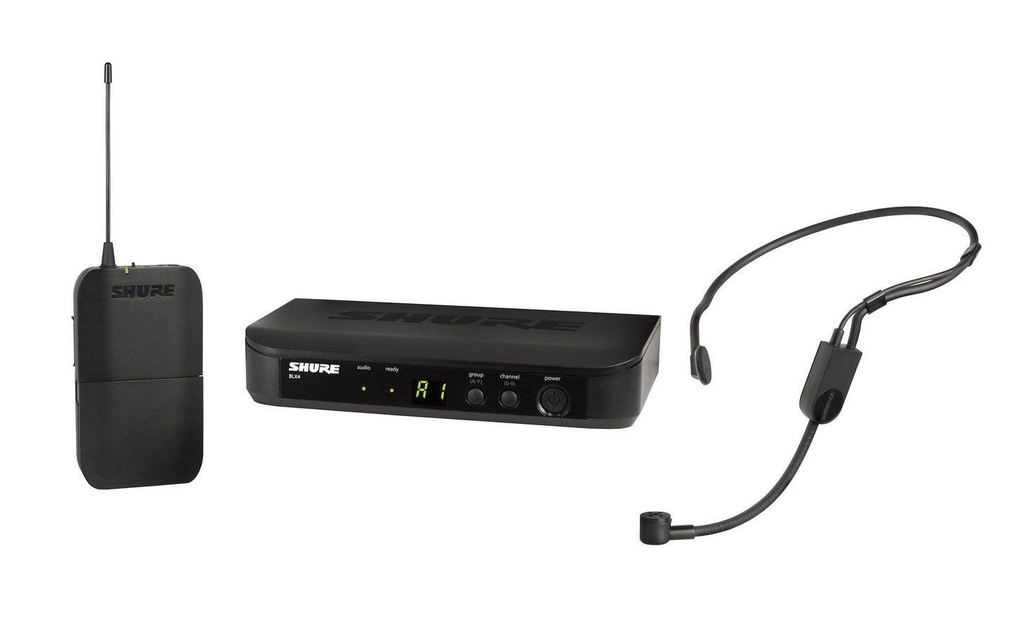 Shure BLX14/P31 Wireless Microphone System - 14-Hour Battery Life, 300 ft Range, UHF | Includes PGA31 Headset Mic, Bodypack Tran
