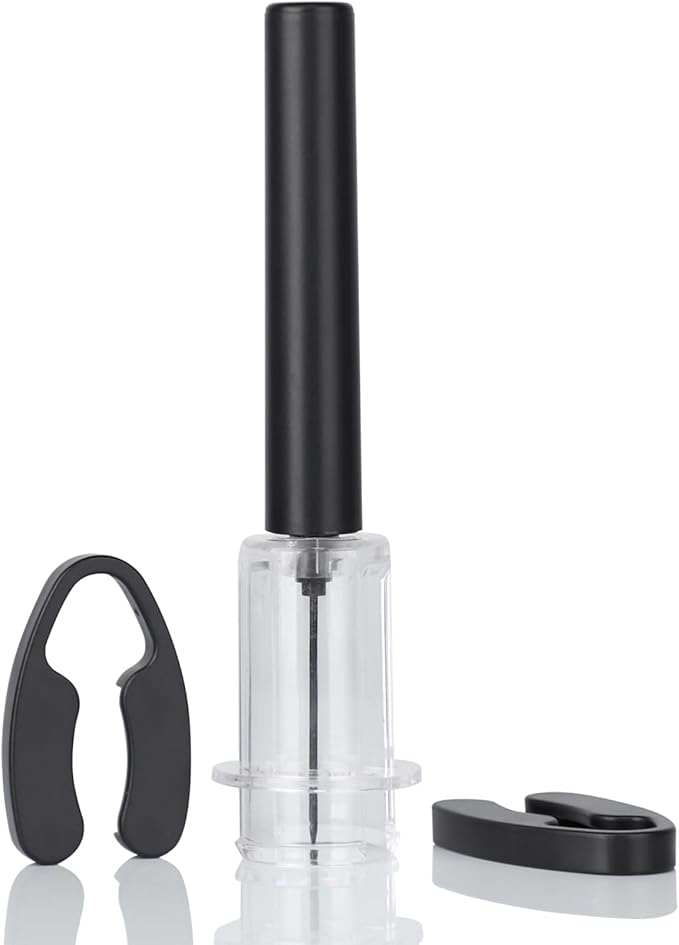 Air Pressure Pump Bottle Opener With Foil Cutter,Efficient|Lightweight|Funny Wine Opener,Simple Cork Remover,Efficient Corkscrew Bottle Opener,Great For Wine Lovers,Perfect Wine Gift. (3)