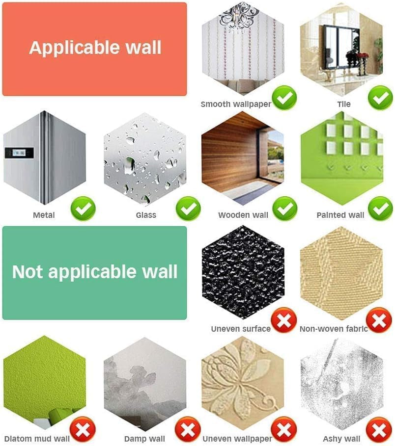 Acrylic 3D Tree Wall Stickers Wall Decal Easy to Install &Apply DIY Decor Sticker Home Art Decor. Tree with Blue Leaves and 3 Photo Frames, Large.