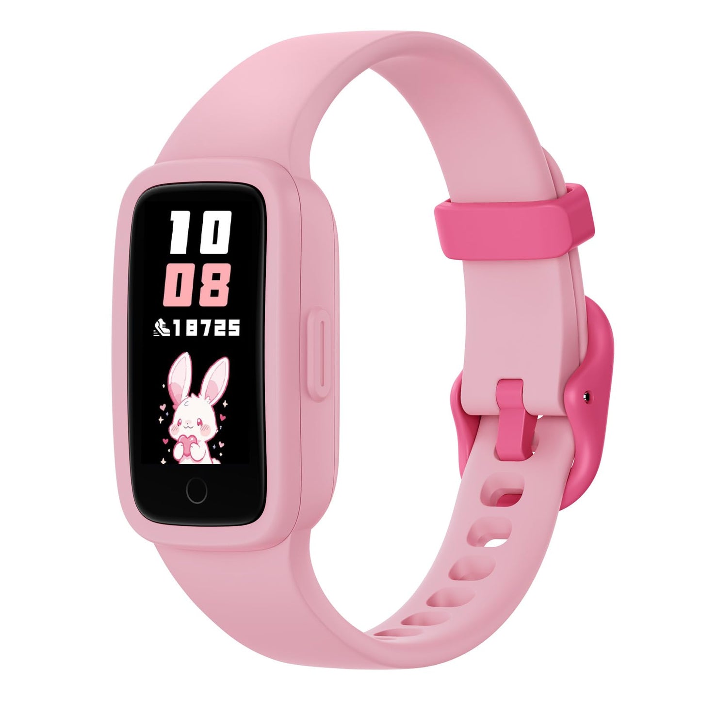 BIGGERFIVE Vigor 3 Kids Fitness Tracker Watch, AMOLED Screen, No App No Phone Needed, 3ATM Waterproof, Heart Rate and Sleep Moni