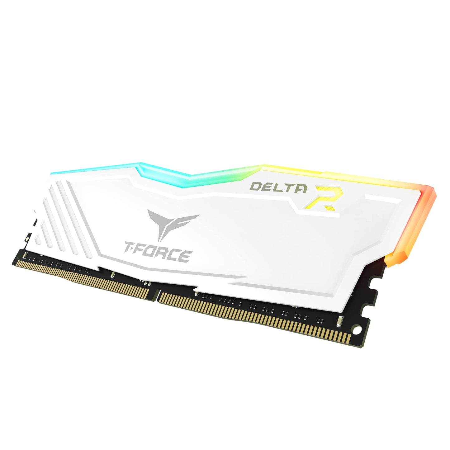 Teamgroup T-Force Delta Rgb Ddr4 16Gb (2X8Gb) 3600Mhz (Pc4-28800) Cl18 Desktop Gaming Memory Module Ram Tf4D416G3600Hc18Jdc01 -