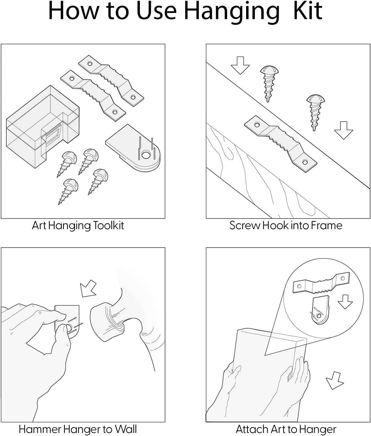 SIGNWIN Framed Canvas Print Wall Art Set Gold Blue Ocean Sea Beach Landscape Nature Wilderness Illustrations Modern Art Decorative Rustic Chic for Living Room, Bedroom, Office - 16"x24"x2 Black