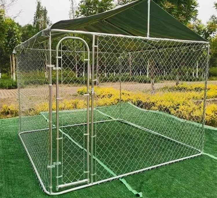 36" Chain Link Drop Rod for Double Gate, Pull Style Chain Link Fence Gate Latch