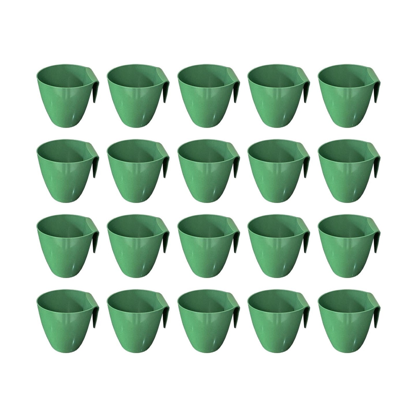 WeiLaiKeQi 20 Pieces Plant Propagation Cup Strawberry Roots Growing Propagate Plant Holder Nursery Pot Bare Root Strawberry Plants Cultivation Tools Lightweight, Size L