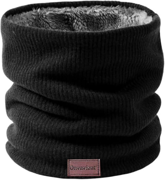 Winter Scarf Neck Warmer Gaiter Face for Men Women Warm Fleece Ski