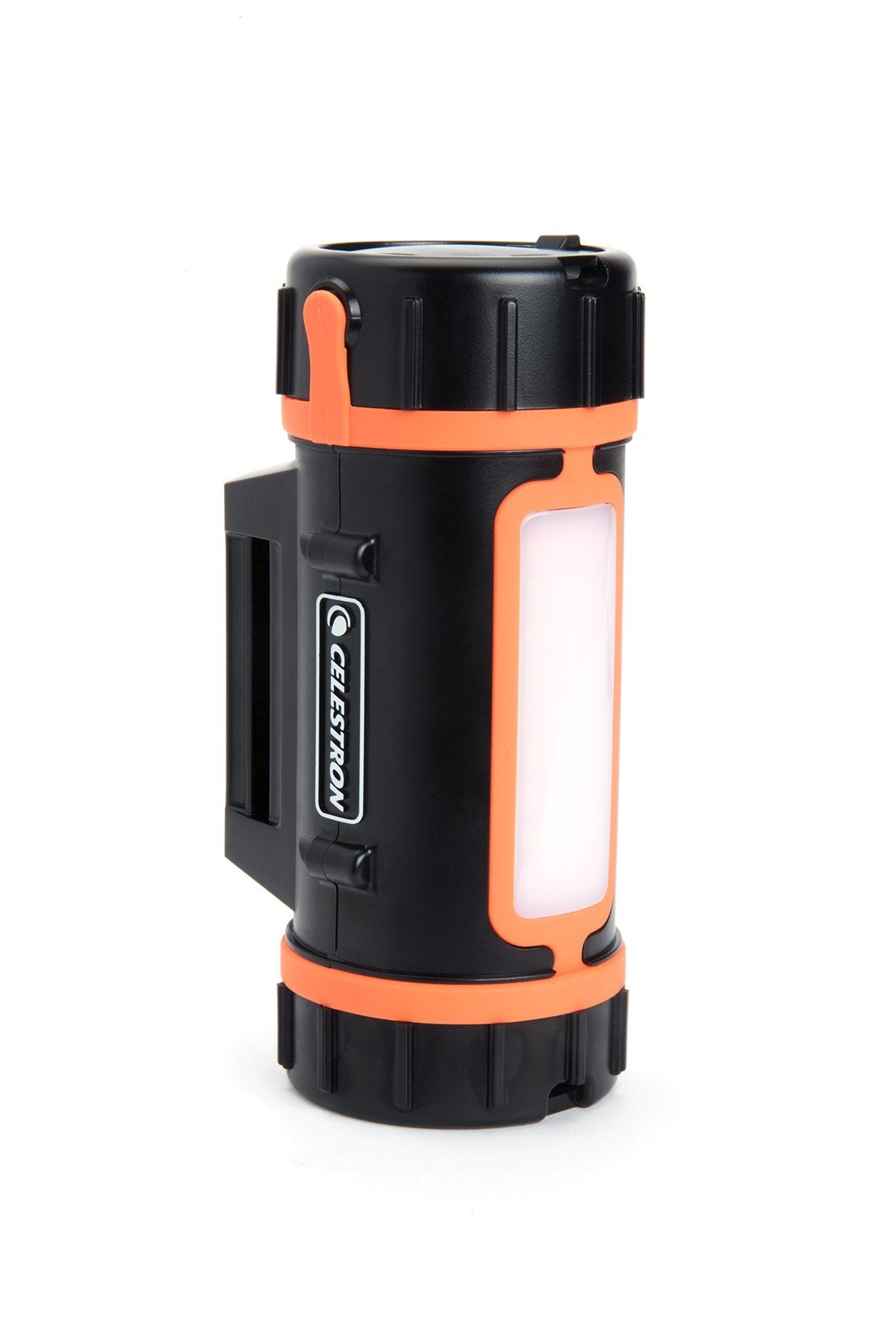 Celestron - PowerTank Lithium Telescope Battery - Rechargeable Portable 12V Power Supply for Computerized Telescopes - 10 Hour capacity/86 Wh - Red/White LED Flashlight - 2 USB Ports-New