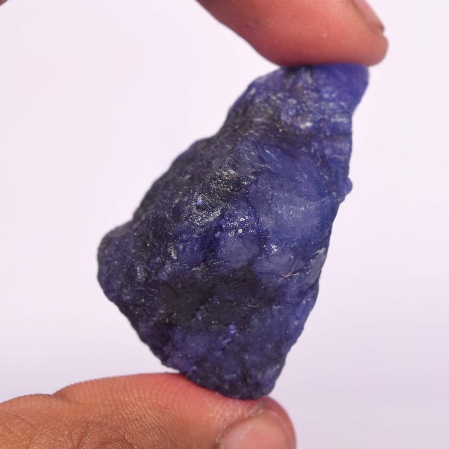 GEMHUB Natural AAA++ Quality Sapphire 119.00 Carat Certified Healing Crystal Raw Rough Blue Sapphire Stone
