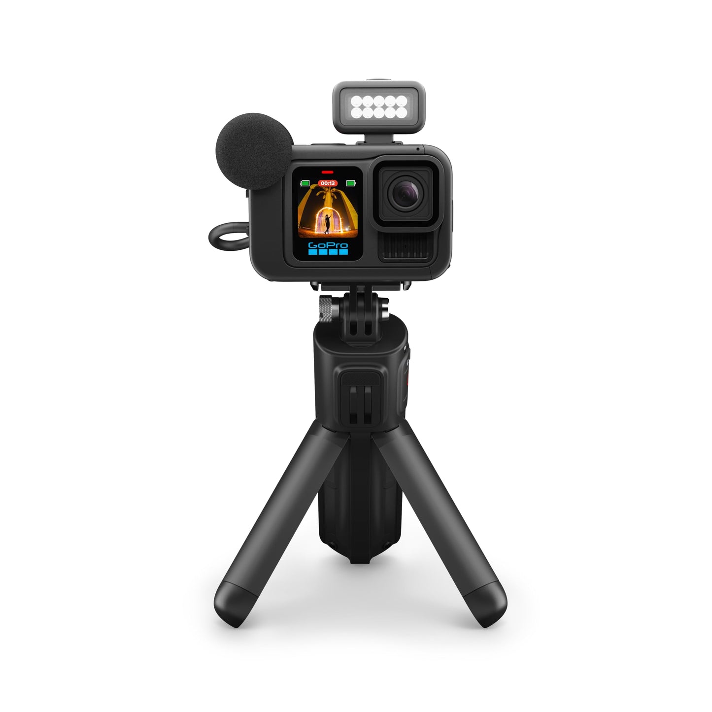GoPro HERO13 Black Creator Edition - Includes HERO13 Black, Volta (Battery Grip, Tripod, Remote), Media Mod, Light Mod, Enduro B