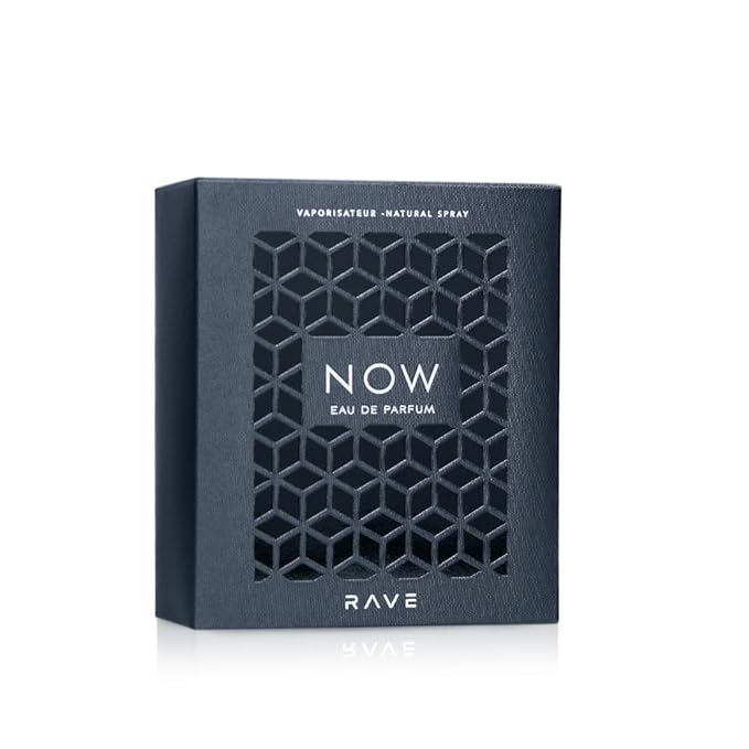 Lattafa Rave Now for Men Eau de Parfum Spray, 3.4 Ounce