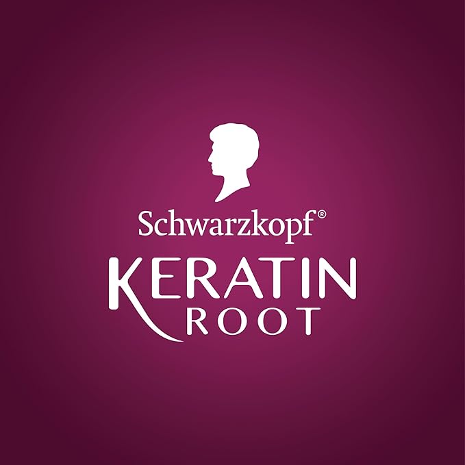 Schwarzkopf Keratin Root Temporary Hair Color Spray, Light Brown, Instant Gray Coverage, Thicker, Fuller-Looking Roots, Easy-to-Use, No Ammonia, Low Mess Application, Scalp Friendly