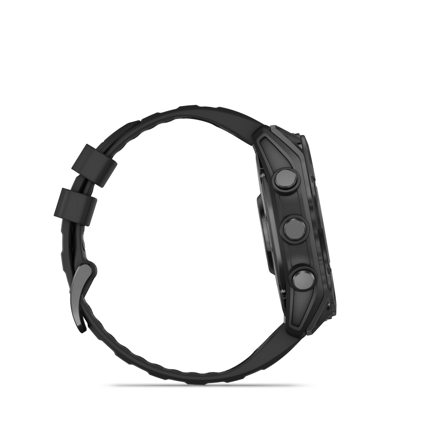 Wearable4U Garmin Fenix 8 - 51 Mm, Amoled Multisport Gps Smartwatch, Slate Gray With Black Silicone Band, Built-In Led Flashligh