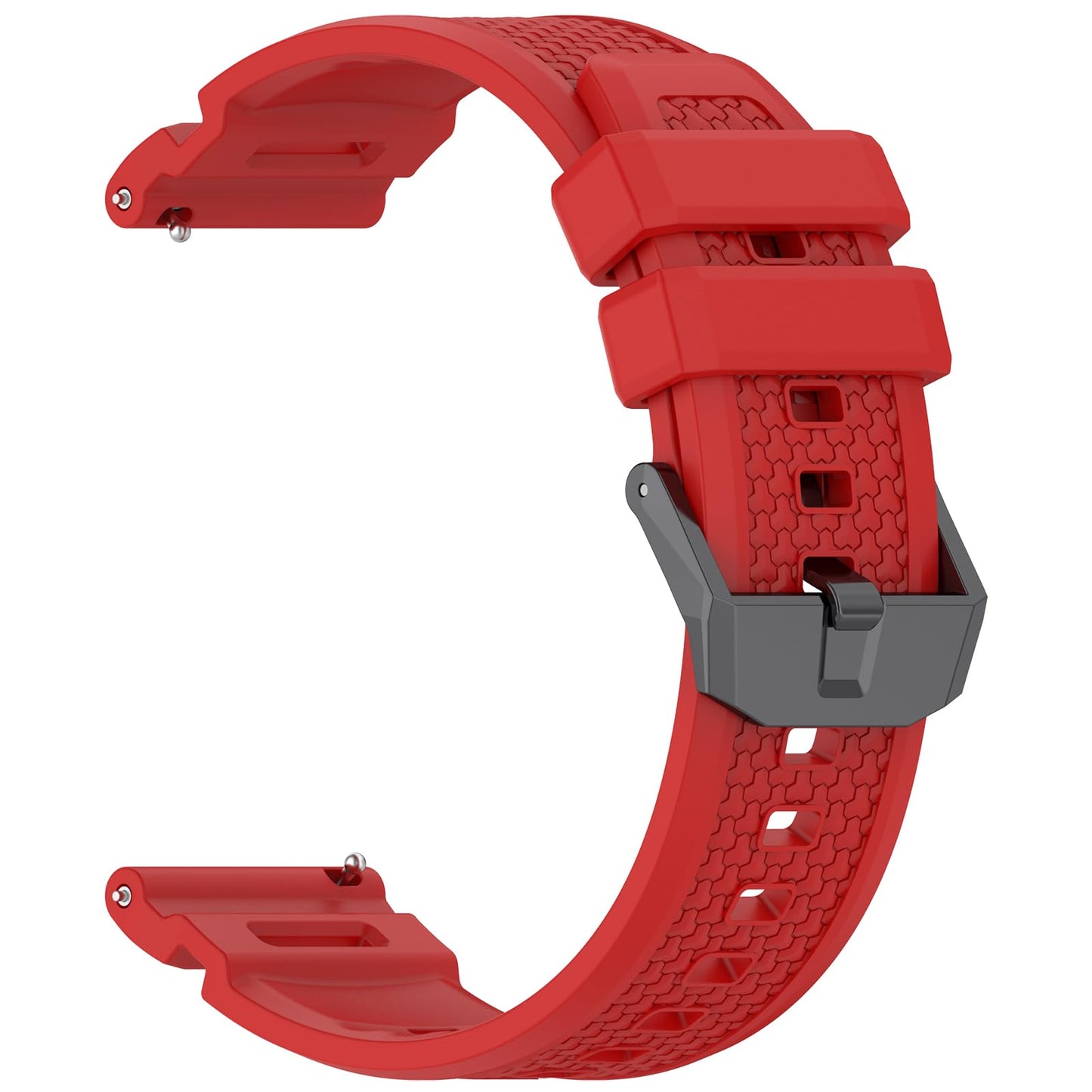 Hengkang Fit For Ticwatch Atlas Watch Bands Women Men, 24Mm Adjustable Sport Silicone Replacement Bands Straps Wristbands Fit Fo
