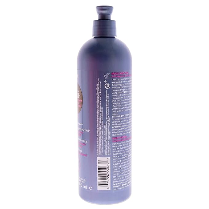 Roux, Fanci-Full Instant Hair Color Rinse, 23 Frivolous Fawn ,Temporarily Evens Tones, Blends Away Gray, 15.2 Oz