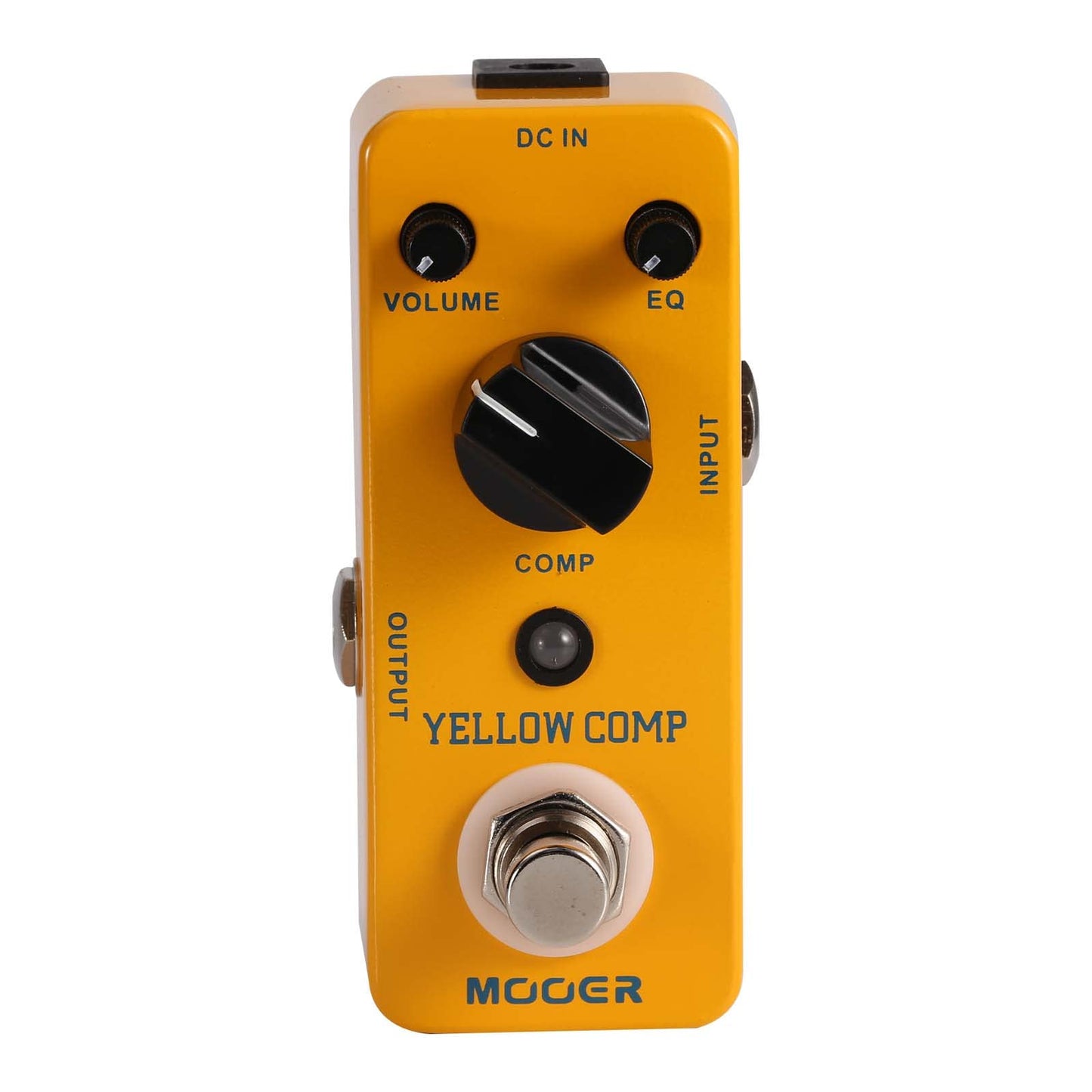 MOOER Yellow Compressor Comp guitar pedal bass compressor, True Bypass guitar compression, adjustable EQ and volume, portable mi