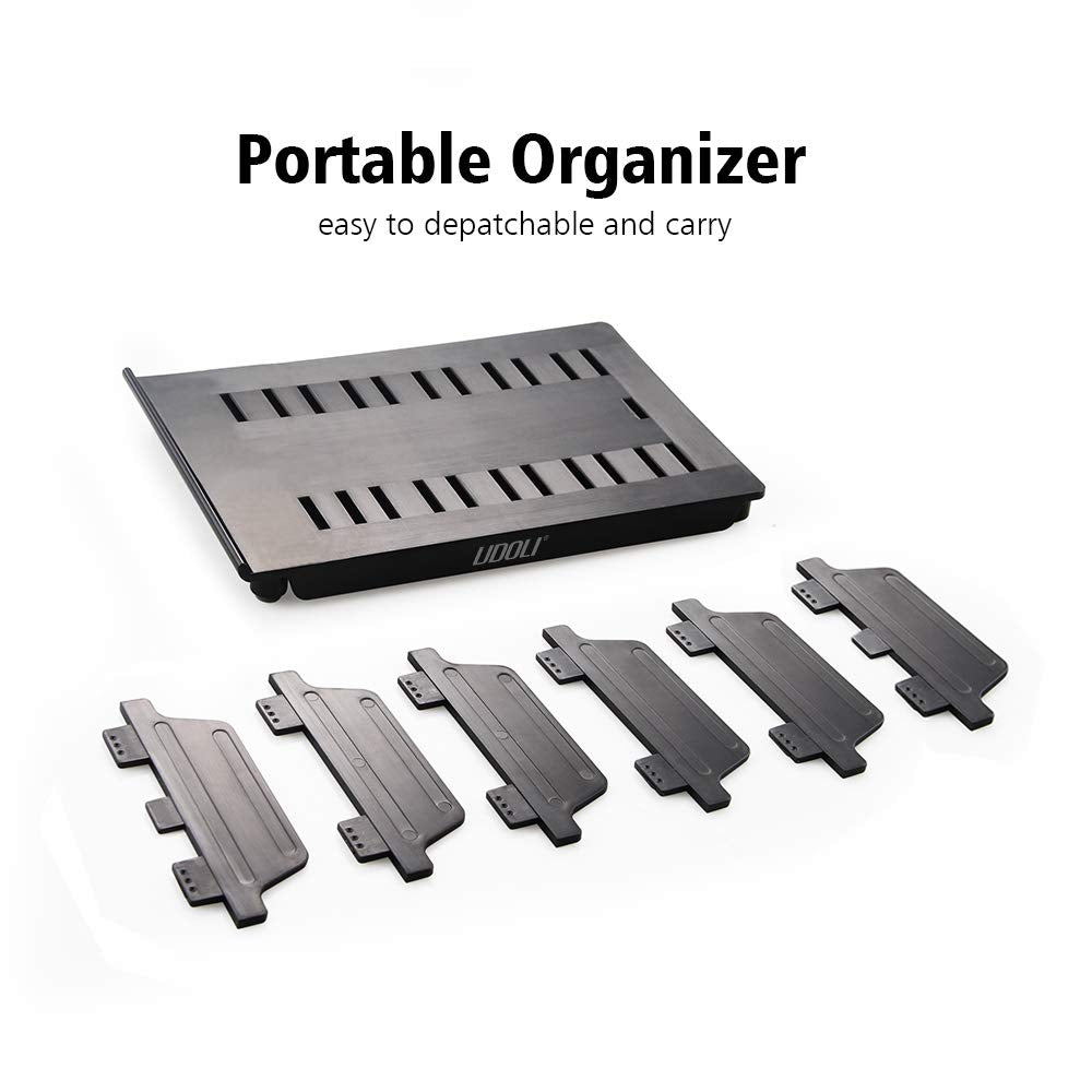 Udoli Adjustable Universal Multi Device Organizer Dock Stand Holder, Tablet Cell Phone Desktop Stand For Iphone Samsung Galaxy G