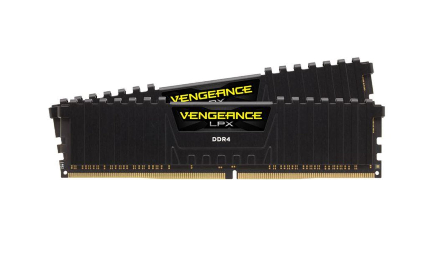 Corsair Vengeance LPX 32GB (2 x 16GB) DDR4 DRAM 3600MHz C18 AMD Ryzen Memory Kit - Black -Like New