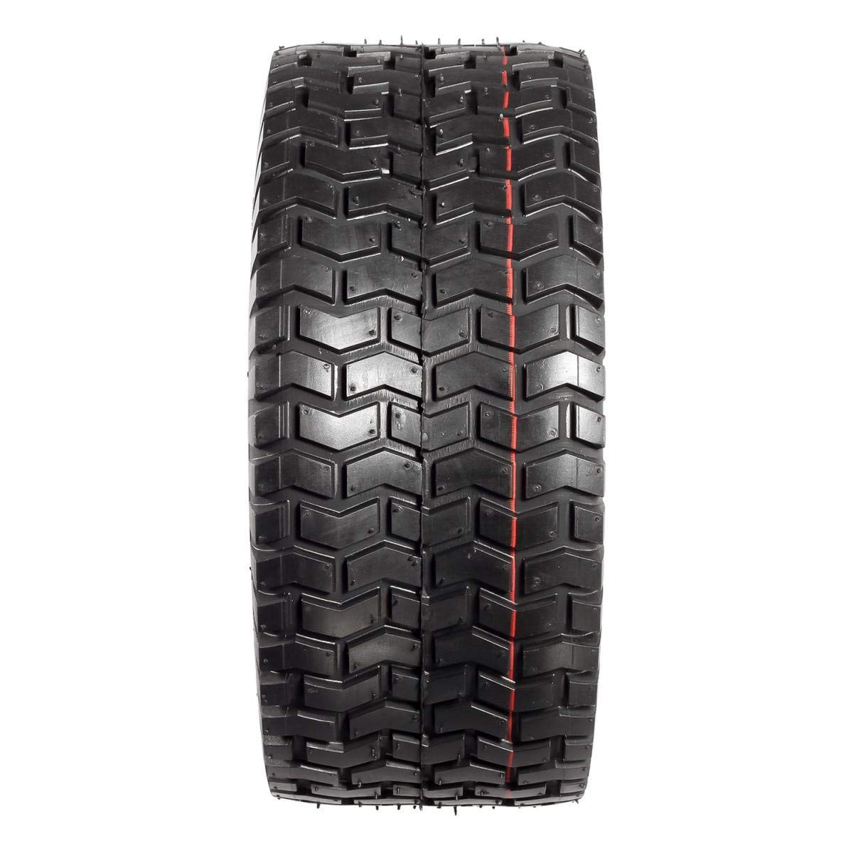 MaxAuto 15x6.00-6nhs Lawn Mower Tires 15x6x6 Lawn Tractor Tire 15x6-6 Turf Tires, 4 Ply Tubeless Tire, 565 lbs Capacity, Set of 2