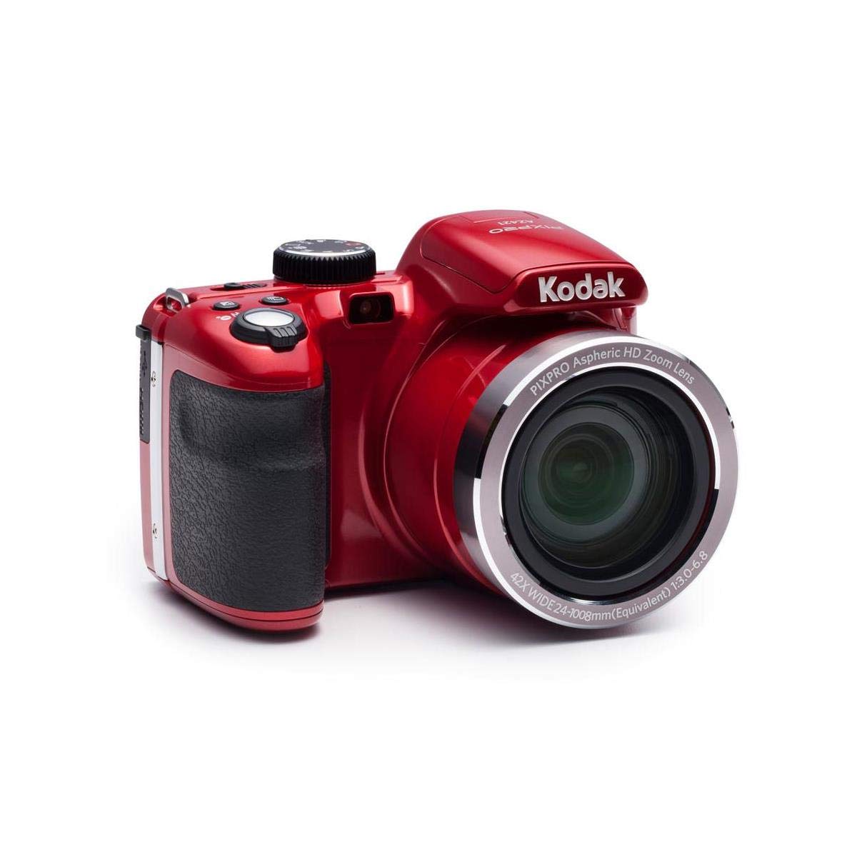 Kodak PIXPRO Astro Zoom AZ421-RD 16MP Digital Camera with 42X Optical Zoom and 3 LCD Screen (Red)-New