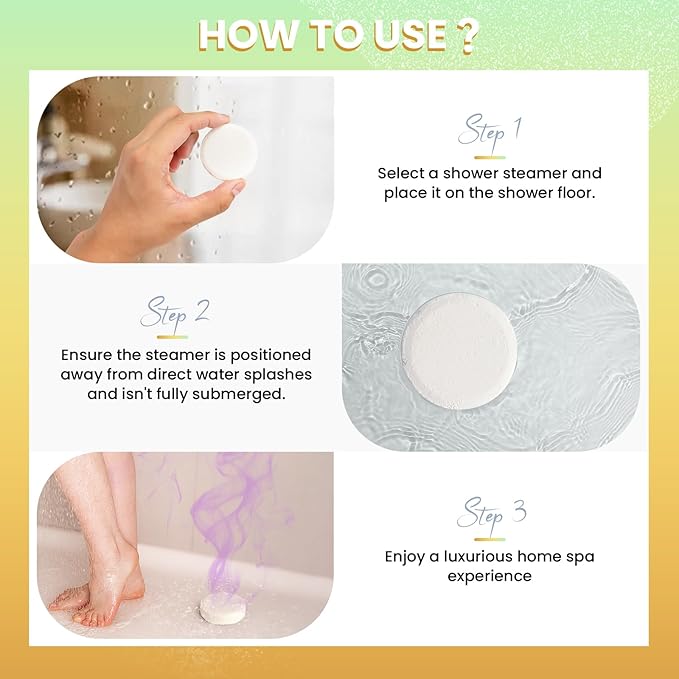 Shower Steamers Aromatherapy - Birthday Gifts for Women, Mom, 8 Pack Shower Bombs with Essential Oils, Stress Relief, Christmas Gifts for Women Men, Adult Teens Stocking Stuffers 2025