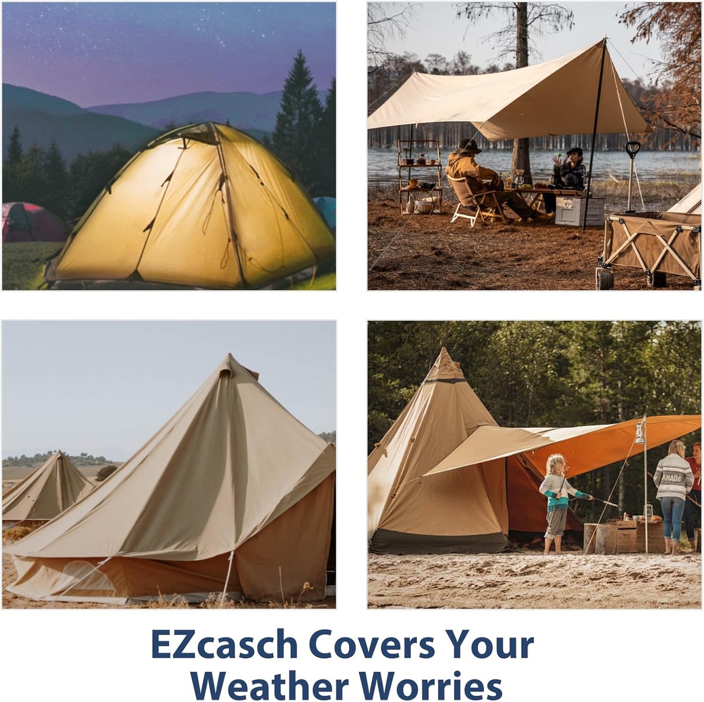 12’x20’ Canvas Tarps Heavy Duty Waterproof Tarpaulins with Aluminum Grommets,UV Resistant, 22Mil Multipurpose Drop Cloth, 14oz Cover Sheet for Outdoor and Indoor Use with Ropes Yellow