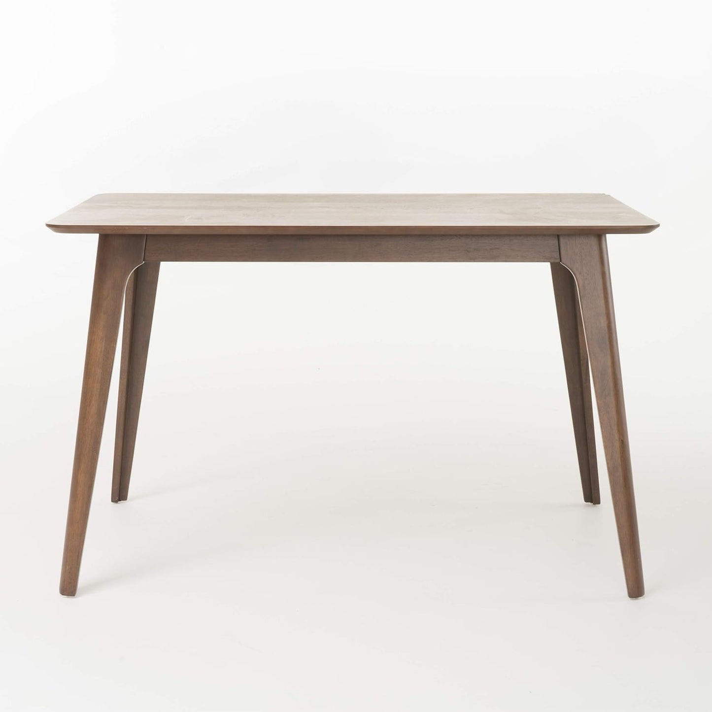 Christopher Knight Home Idalia 50" Rectangular Dining Set, 5-Pcs Set, Natural Walnut / Light Beige
