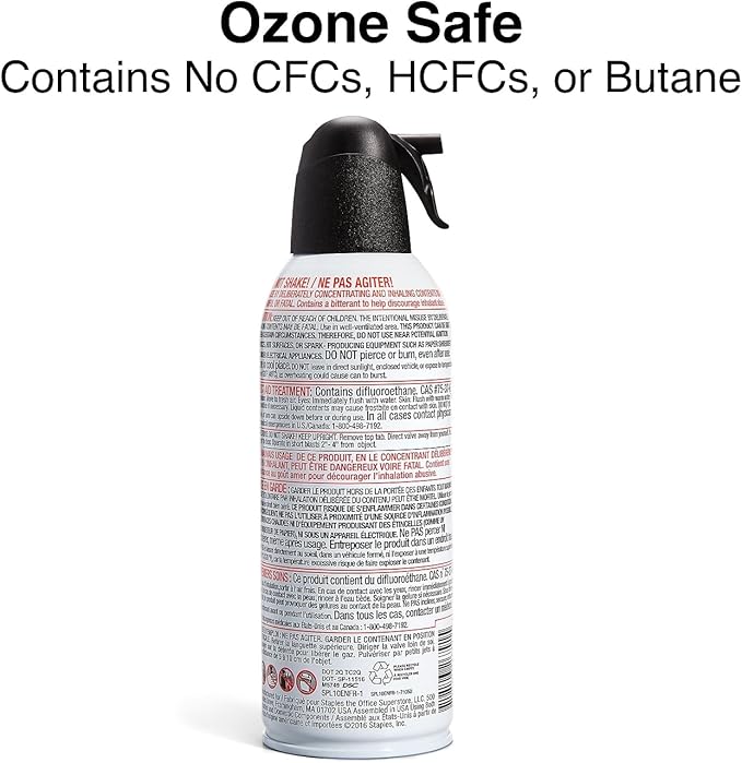 Staples Electronics Air Duster, 10 oz.