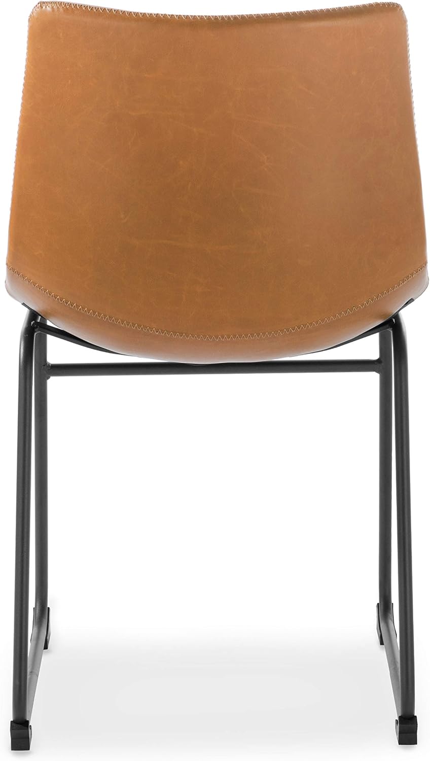 EdgeMod Brinley Dining Chair in Tan (Set of 2)
