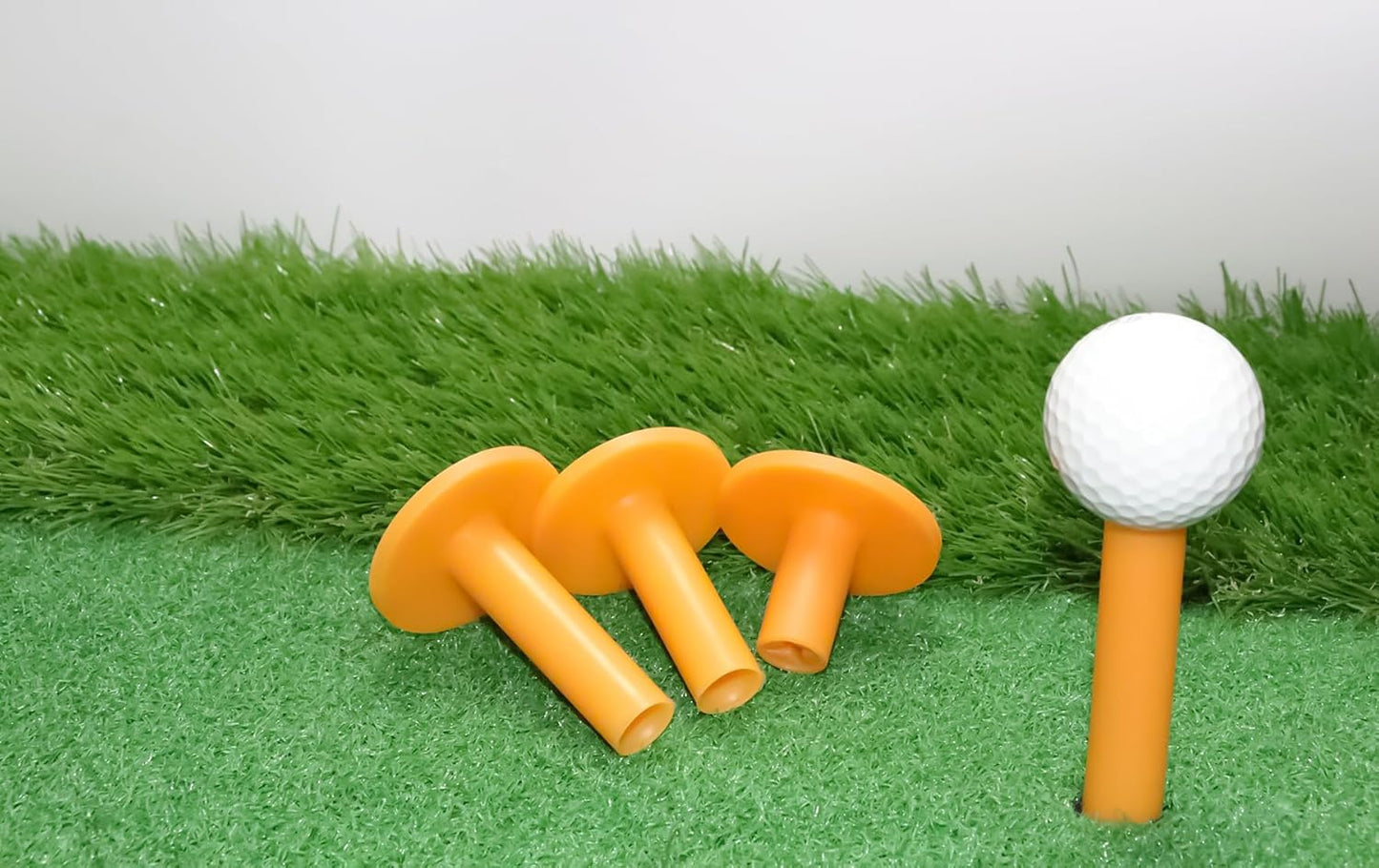 LeFeng Sports Golf Rubber Tees Holder Set, Mixed Size Durable and Hight Elastic Driving Range Tees, Colorful Golf Tees for Golf Practice Mat