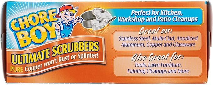 Chore Boy Copper Scouring Pad - 3 Pack