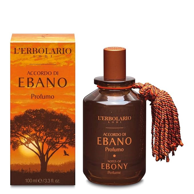 L'Erbolario Notes Of Ebony - Notes Of Grapefruit, Black Pepper And Elemi - Woody Fragrance For Men - Vigorous And Irresistable - Long Lasting Wear - Cruelty Free - 3.3 Oz EDP Spray