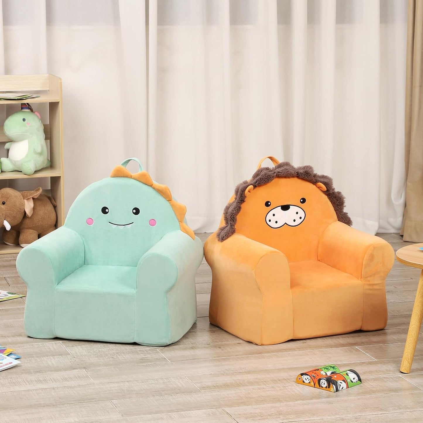 Cuddly Toddler First Chair, Premium Character Chair, Dinosaur, 18 Month up to 3 Years
