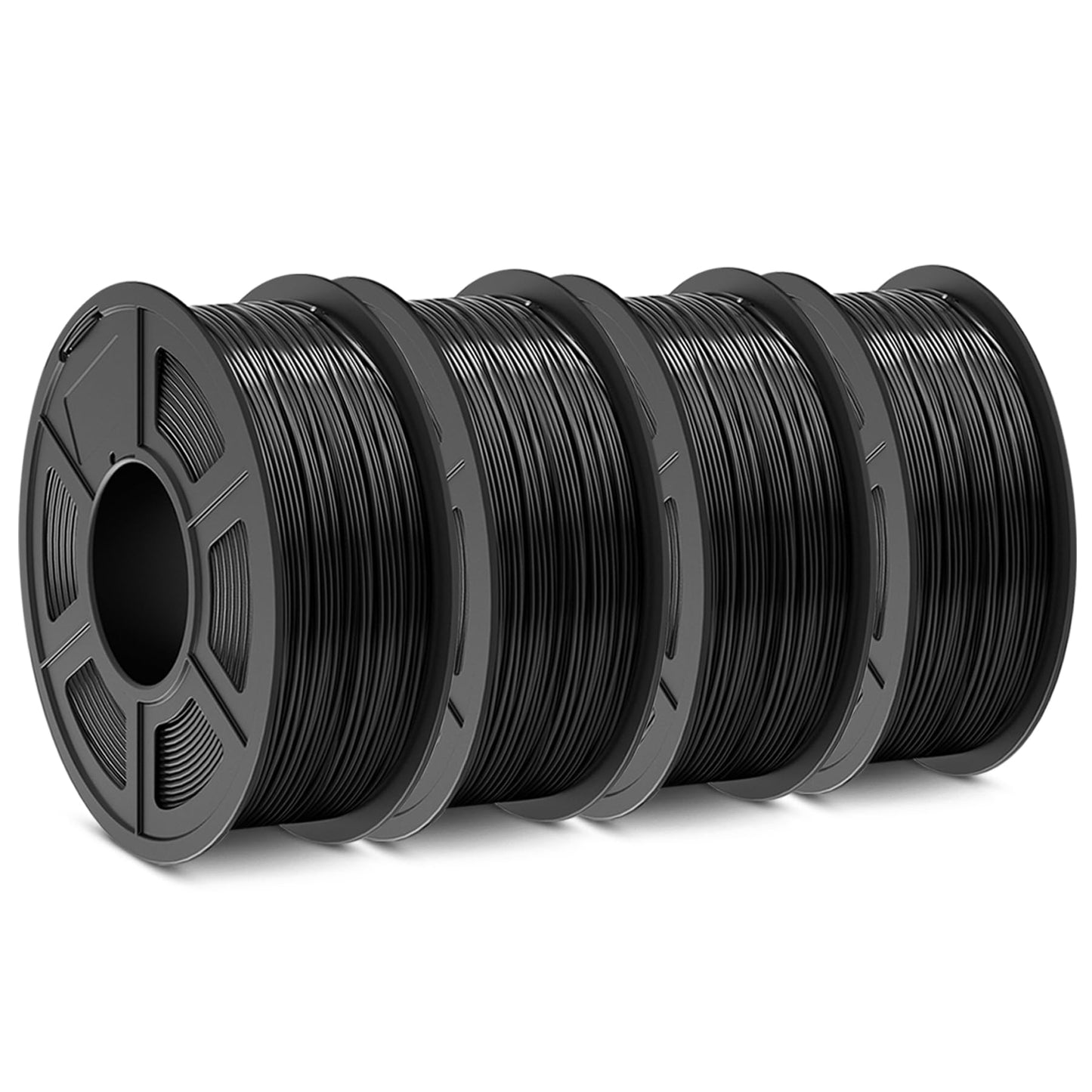 SUNLU ABS Filament 1.75mm 3D Printer Filament, Strong and Durable, Excellent Toughness, Individually Vacuum Packed, 4kg in Total