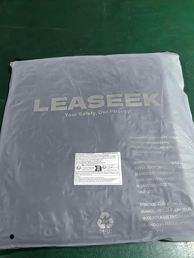 LeaSeek Leather Welding Apron,Heat & Flame-Resistant Heavy Duty Work Apron with 6 Pockets,Woodworking Shop Apron