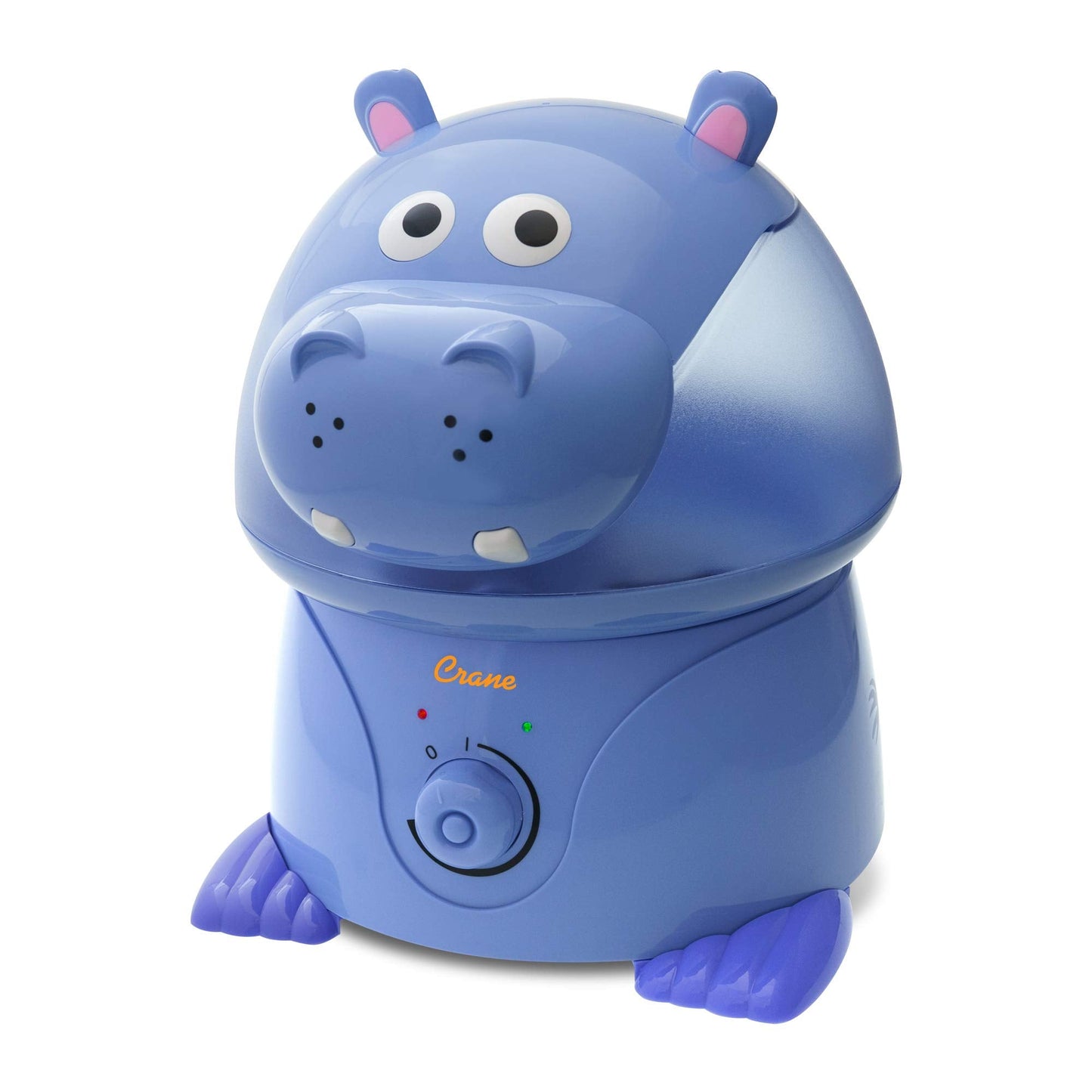 Crane Animal Humidifier for Kids Bedroom, 1 Gal. Cool Mist Humidifier with Adjustable Settings, Optional Filter, Auto Shut-Off,