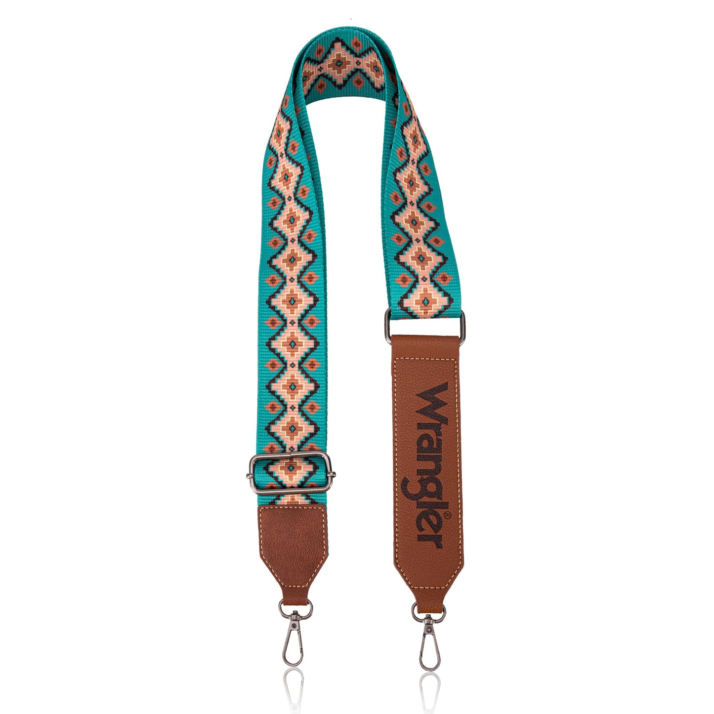 Wrangler Strap Western Purse Straps Replacement Crossbody Handbag Adjustable Aztec Wide Guitar Strap STP-3002TQ