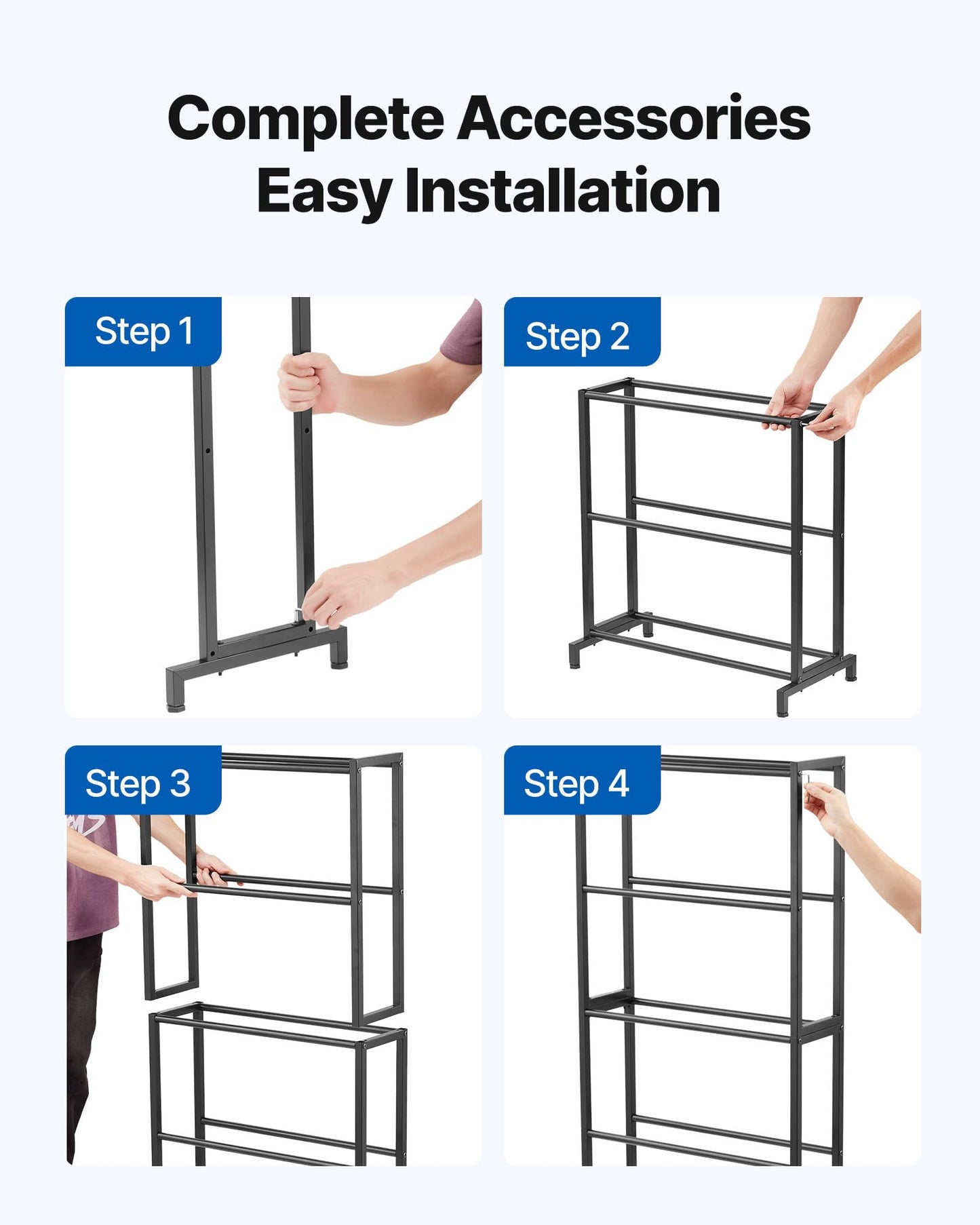 Vevor 3D Printer Filament Storage Rack, 5 Tier Heavy Duty Storage Shelves For 3D Printing Filaments, Filament Spool Holders Rack