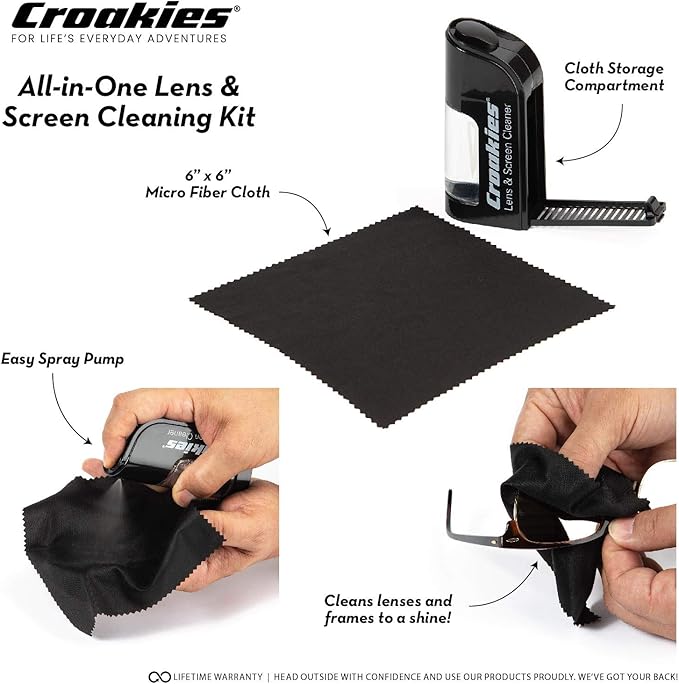 Croakies Lycra Suiters Floating Eyewear Retainer (Two-Pack)
