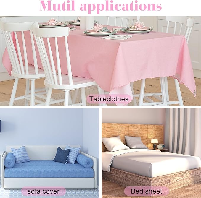 Morcheiong 2 Pack Bed Sheet Fasteners Straps Adjustable Bed Sheet Holder Bands with Sheet Clips for Bedding Stays Bedsheet Tie Downs -Pink