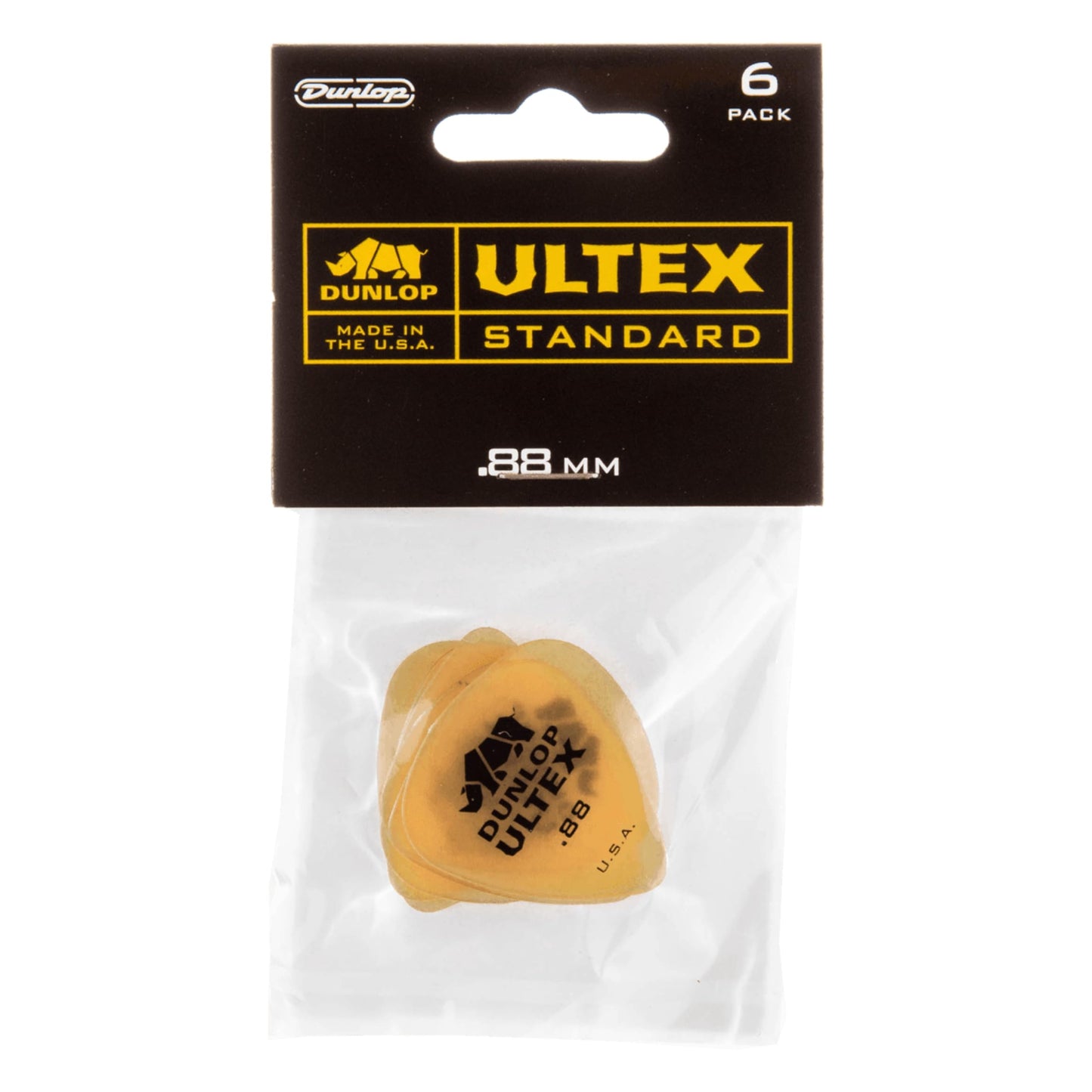 Jim Dunlop Ultex Standard Pick .88MM - 6 Pack