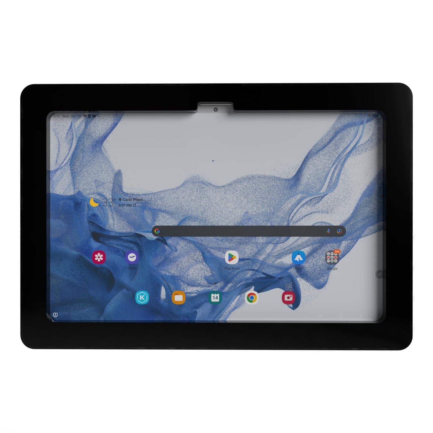TABcare Security Anti-Theft Acrylic VESA Enclosure for Samsung Galaxy TAB A9+ 11 with Wall Mount Kit (Black TAB A9+ 11)-New