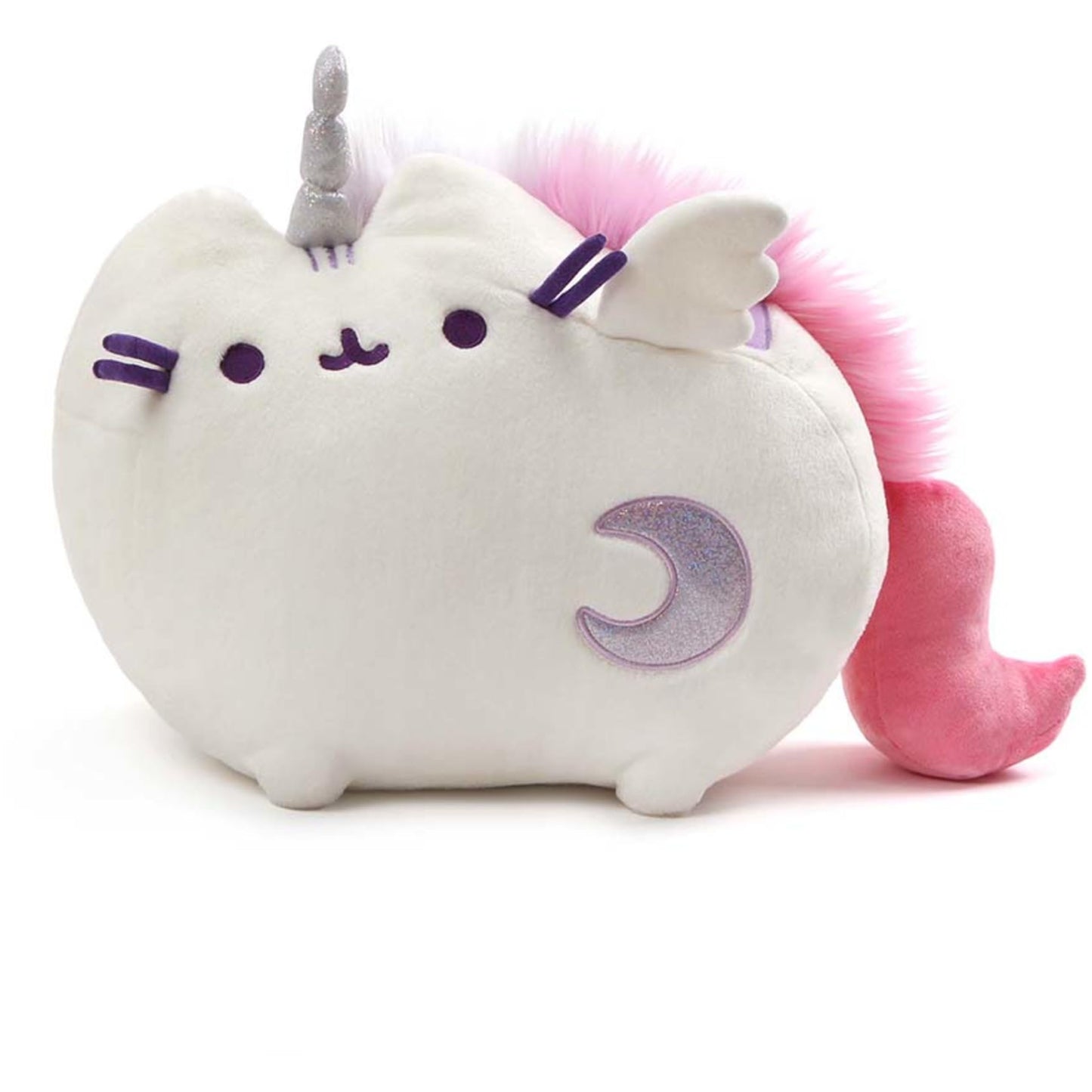 GUND Pusheen Super Pusheenicorn Unicorn Sound and Lights Plush Cat Stuffed Animal, White, 17"