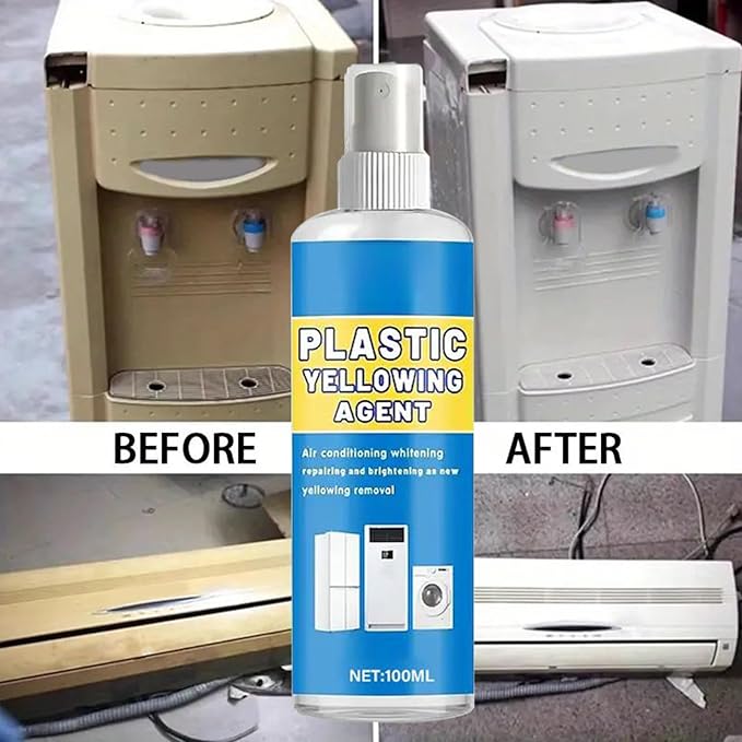 All Purpose Cleaner, 100ml Fridge Yellowing Stains Remover - Appliance Deodorizer Polishing Solution for Cooktop Oven Stove Fridge Sink Countertop Tile Shower AC Bathroom