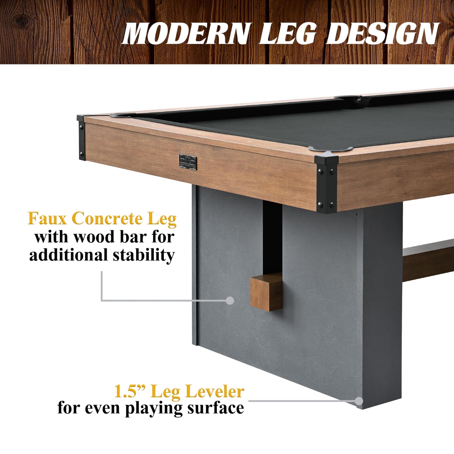 Barrington Billiards 7' Urban Drop Pocket Pool Table