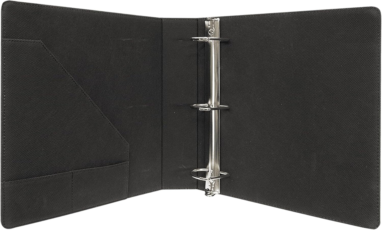 Custom Binder Personalized with Business or Name (Black with Silver)